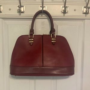 BURGANDY TOTE